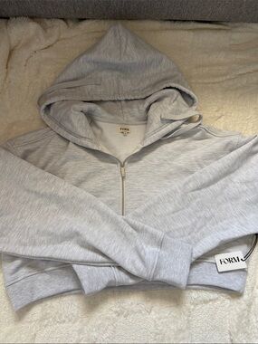 Form Activewear NYC Cropped Zip Up